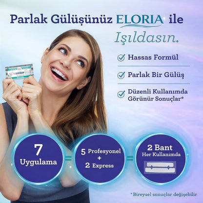 ELORIA™ Diş Beyazlatma Bantları