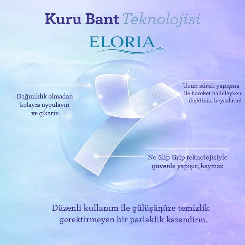 ELORIA™ Diş Beyazlatma Bantları