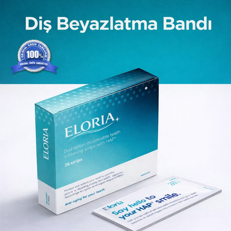 ELORIA™ Diş Beyazlatma Bantları